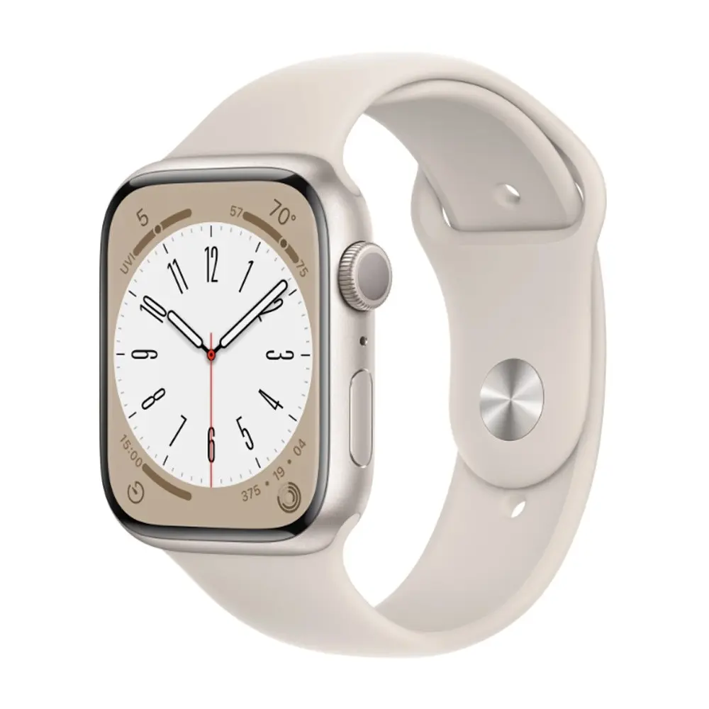 Apple Watch Series 8 GPS & Cellular 41mm Smartwatch – Color: Gold – View 1
